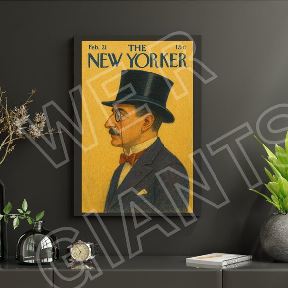 The New Yorker Magazine 11"x17" Art Print - Picture 1 of 2